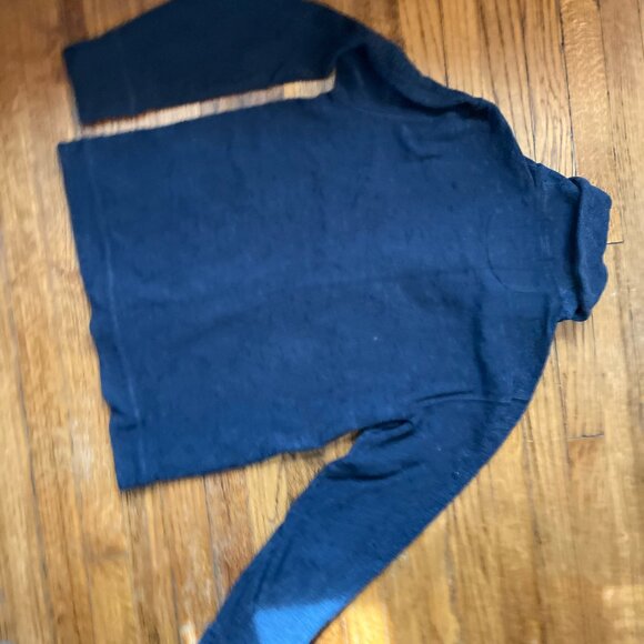 RRL Double RL Ralph Lauren indigo jersey chore coat overshirt jacket cardigan - Picture 3 of 5